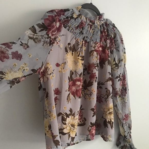 Flowy Floral Shirt - Picture 2 of 4